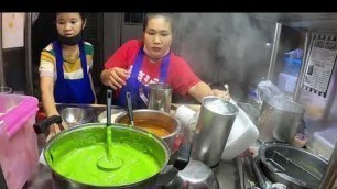 'butter bread mixed sugar on food cart at thailand street food'