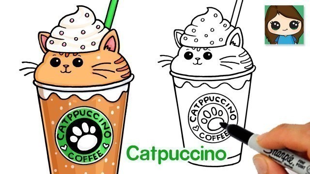 'How to Draw a Catpuccino 