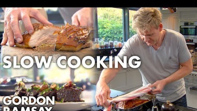 'Three Super Easy Slow Cooked Recipes | Gordon Ramsay'