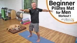 'Beginner Pilates Mat for Men 1'