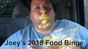 'Everytime Joey\'sWorldTour Put Food in His Mouth in 2016'