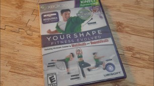 'Your Shape Fitness Evolved - Platinum Hits - NTSC / USA - XBOX 360 - 526308 - Unboxing'