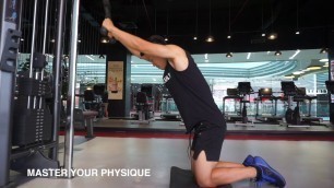 'LAT PRAYER - TERRIFIC EXERCISE TO BUILD YOUR STRONG SHREDDED BACKS'