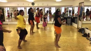 'HOT HULA fitness with Niki from Maui--Whip It Nae Nae'