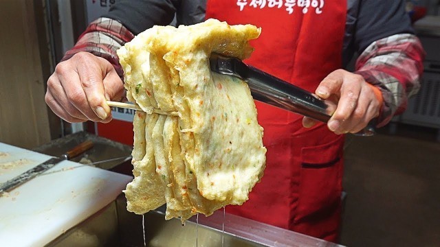 '수제어묵 최강달인 Fast Workers, Amazing Skills of Fish Cake Master - Korean Street Food'