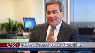 'FOODFIGHT DESTROYS THE SCHOOL...'