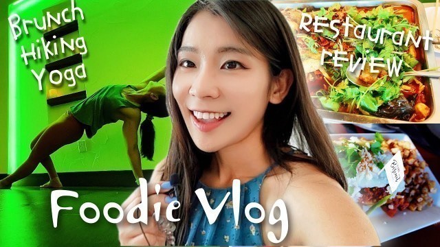 'Food Vlog| Alamo Biscuit, Tiger Chinese Cuisine, First watch, Yoga, Hiking| What I eat in a day vlog'