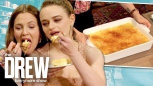 'Joey King Teaches Drew How to Make a Delicious \"Full Fat\" Kugel'