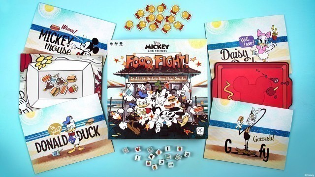 'Disney Mickey and Friends Food Fight Playthrough - The Op at Home Gen Con 2021 | The Op Games'