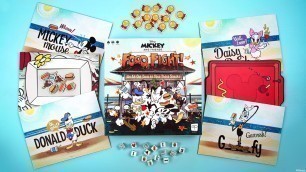 'Disney Mickey and Friends Food Fight Playthrough - The Op at Home Gen Con 2021 | The Op Games'