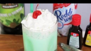 'McDonald\'s Shamrock Shake Cocktail Recipe | Happiest Hour'