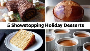 '5 Showstopping Holiday Desserts From All Around The World'