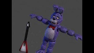 '(Fnaf/Blender) Bonnie workout be like'