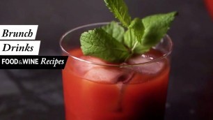 '5 Boozy Brunch Cocktail Recipes | Food & Wine Recipes'