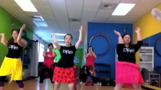 'Everybody Dance Routine 2013, HOT HULA fitness® Ladies of Express Fitness for Women, ELK Grove, Ca'