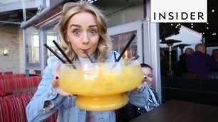 'Las Vegas Bar Serves 100 Oz. Cocktail Bowls'