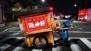 '屋台ラーメン Old Style Ramen Cart’s Daily 10km Journey - Japanese Street Food - Ramen Stall 阪神軒'