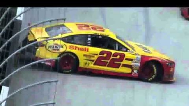 '2013 Food City 500 - Joey Logano Crash / Fight after race'