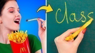 '9 DIY Weird College Supplies / Life is Hard When You Are on a Diet'