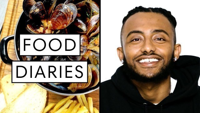 'Everything Aminé Eats in a Day | Food Diaries: Bite Size | Harper\'s BAZAAR'