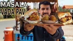 'Mumbai Vada Pao Cart Real Story Of Mohsin || Indian Street Food || Street Food By Food Street Hub'