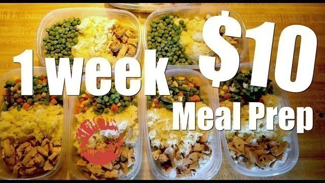 'Meal Prep: $10 Week of Lunches or Dinners | Fast & Easy Recipe | Hustling Up Dinner'