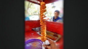 'પોટેટો ટ્વિસ્ટર | Potato Twister Making at Food Cart | Indian Street Food'