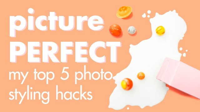 'My Fav Photo Styling HACKS (Fake Food, Rainbow Ice Cream + MORE)'