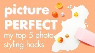 'My Fav Photo Styling HACKS (Fake Food, Rainbow Ice Cream + MORE)'