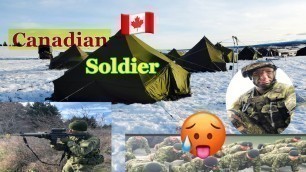 'Canadian Armed Forces/ Training to become an  #soldier #army'