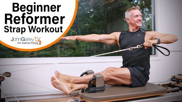 'Beginner Pilates Reformer Strap Workout  - 15 Minutes'