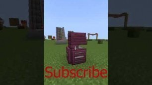 'Street food cart build in minecraft #shorts'