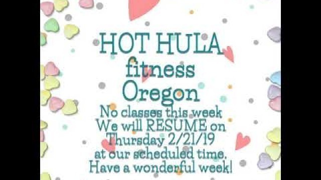 'HOT HULA fitness Oregon'