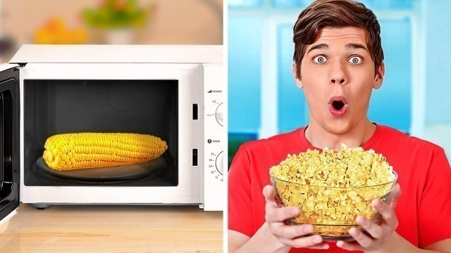 'BRILLIANT FOOD HACKS AND FUNNY TRICKS || DIY Useful Life Hacks And Ideas For Sneak By 123 GO! BOYS'