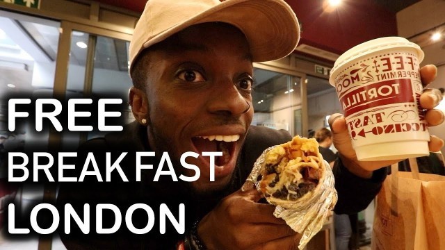 'FREE BREAKFAST LONDON'