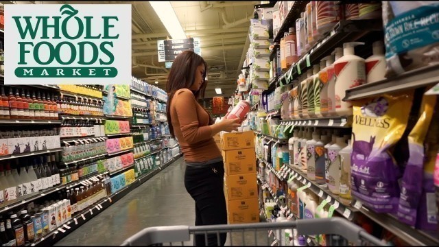 'WHOLE FOODS : BEAUTY AND GROCERY HAUL'