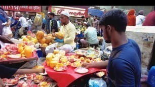 'Fruits Market | Street food of Dhaka | Food Cart'