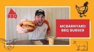 'McDonalds McBarnyard BBQ Burger | Fast Food Menu Hacks'