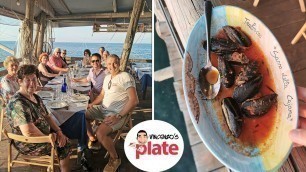 'ABRUZZO ITALY - Seafood Dinner on the Trabocco'