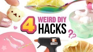 'WEIRDEST DIY HACKS To Do When You\'re BORED!!! Hot Glue Bubbles, Scented Snow, Butter and More!'