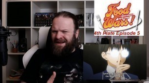 'Shokugeki no Souma Season 4 Episode 5 Reaction - the bitterness of loss and the sweetness of victory'