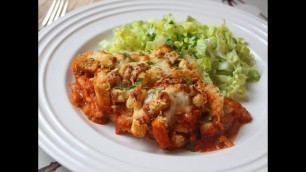 'Chicken Parmesan Casserole 2012 - Easy Chicken Parm Bake'