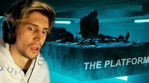 'Humans Fight For Food & Survival In A Tower Arena | xQc Reacts'