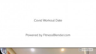 'Workout date, with fitness blender as your in-house personal trainer!'