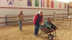 'Cowboy Fitness at CCC indoor games'