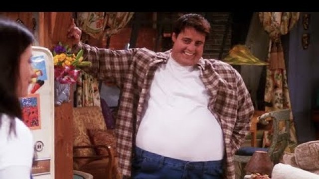 'F.r.i.e.n.d.s- Fried Stuff With Cheese (Fat Joey) Scene'