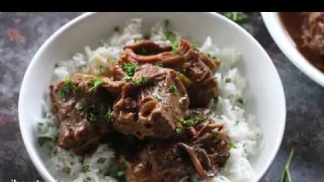 'Southern Smothered Turkey Necks - I Heart Recipes'