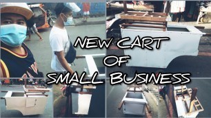 'New Cart|New Journey|Street food vendor|Small business|Support|Inspired people despite of pandemic|'