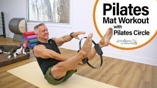 'Pilates Mat with Pilates Circle 2'