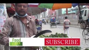 'Coconut Cutting In Bangladesh } Tender Coconut  { Bangladeshi street food } Food Cart'